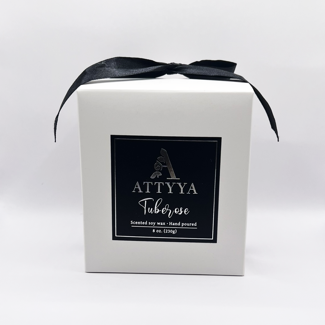 Tuberose Scented Soy Candle