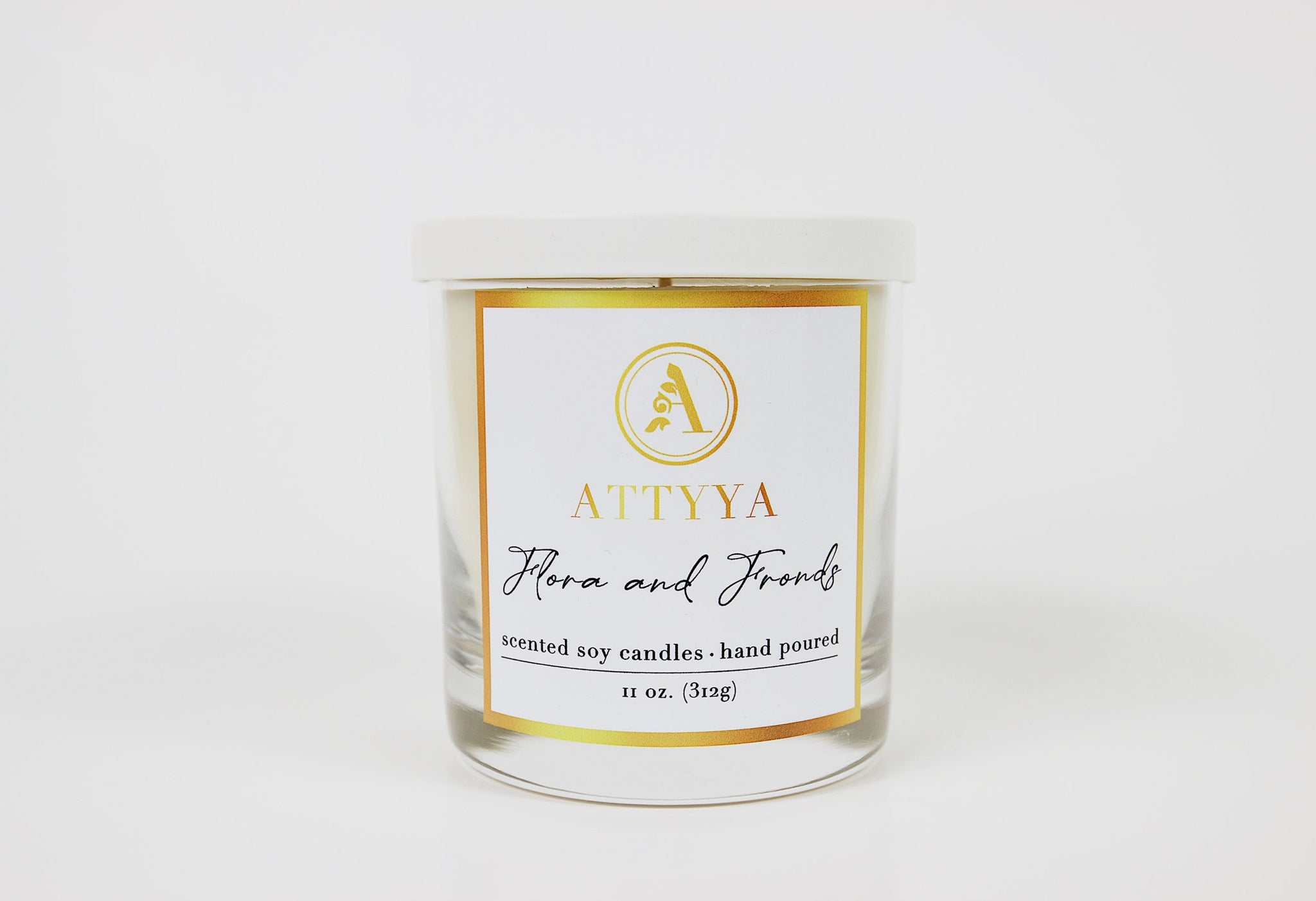 FLORA AND FRONDS SCENTED SOY CANDLE