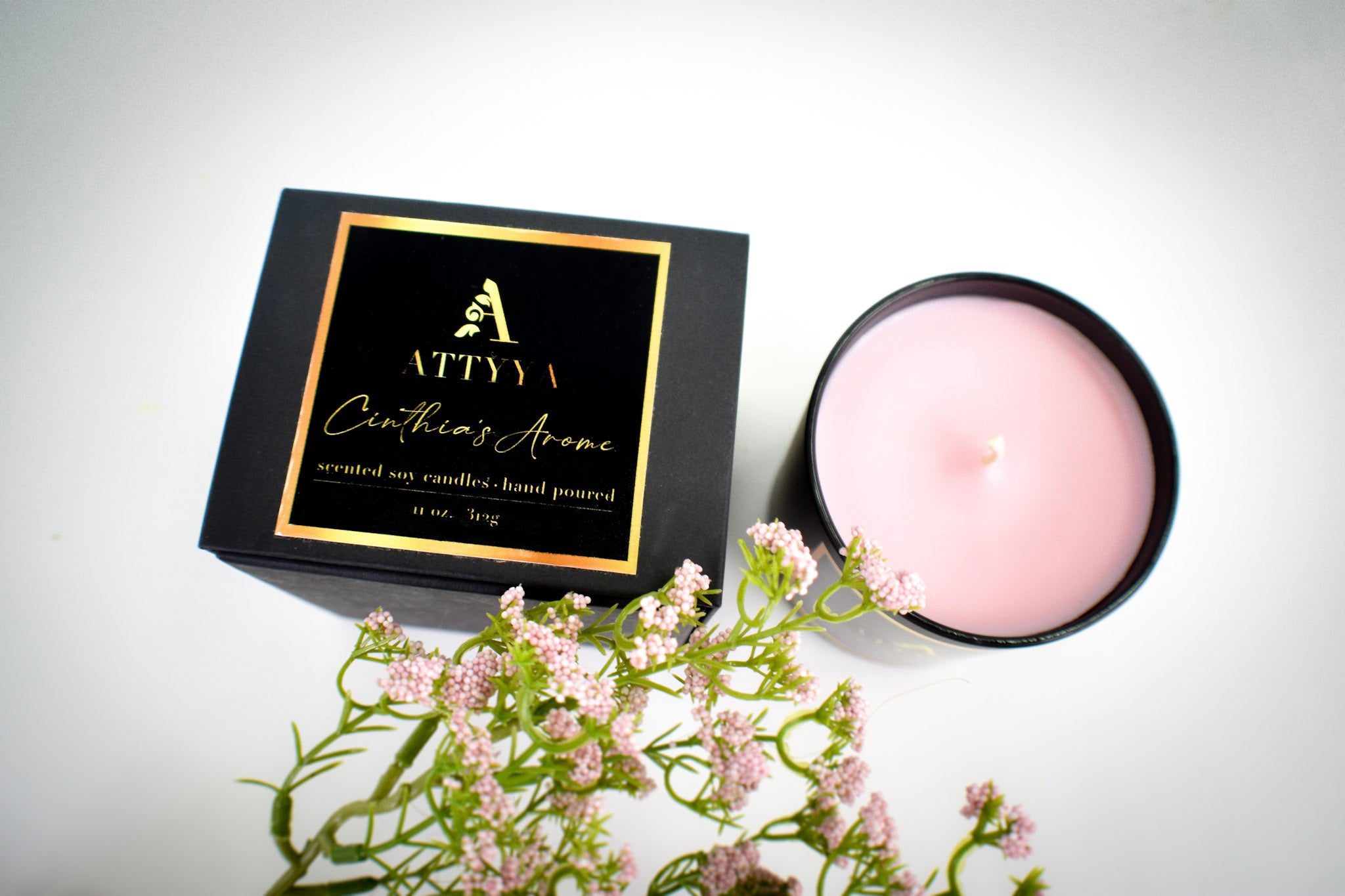 CINTHIA'S AROME SCENTED SOY CANDLE